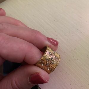 Cider Gold and Pink Women's Ring